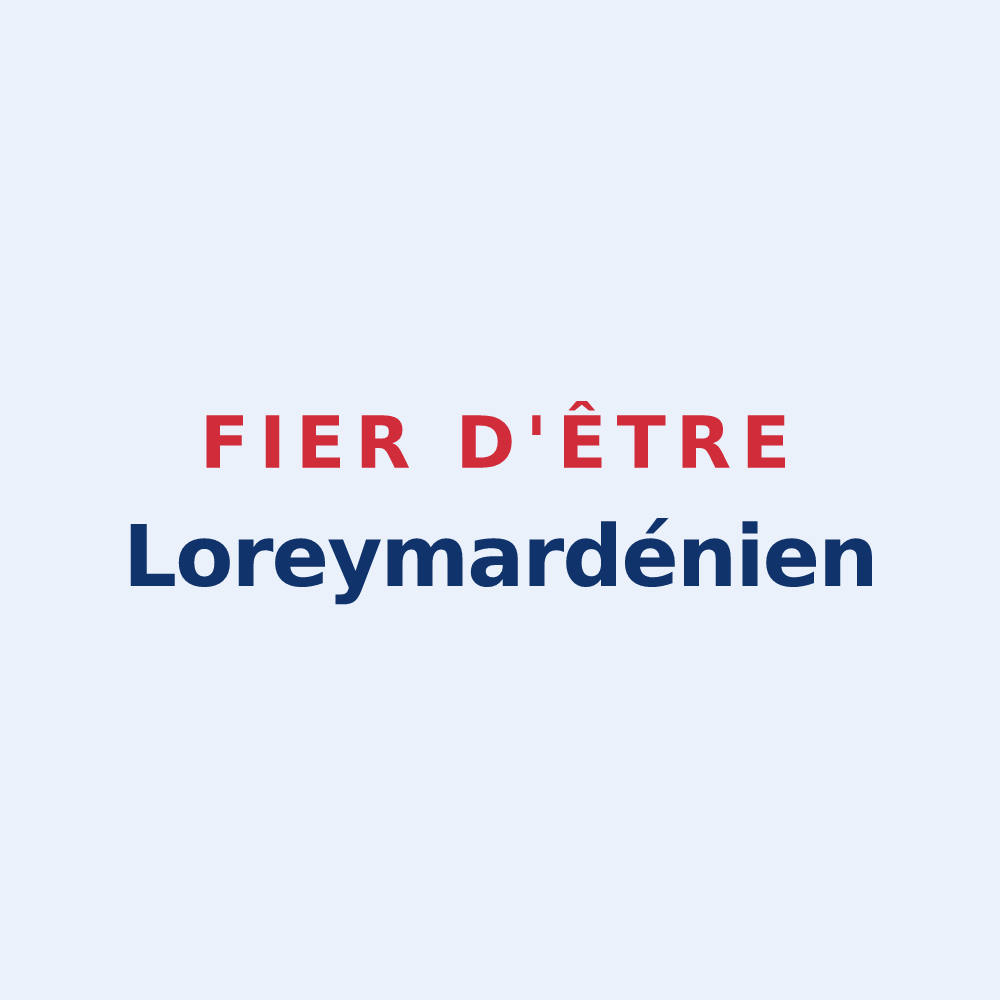 Sticker « Fier d'être Loreymardénien » — design pour Lorry-Mardigny