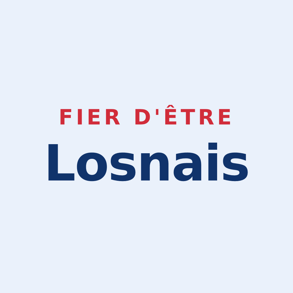 Sticker « Fier d'être Losnais » — design pour Losne