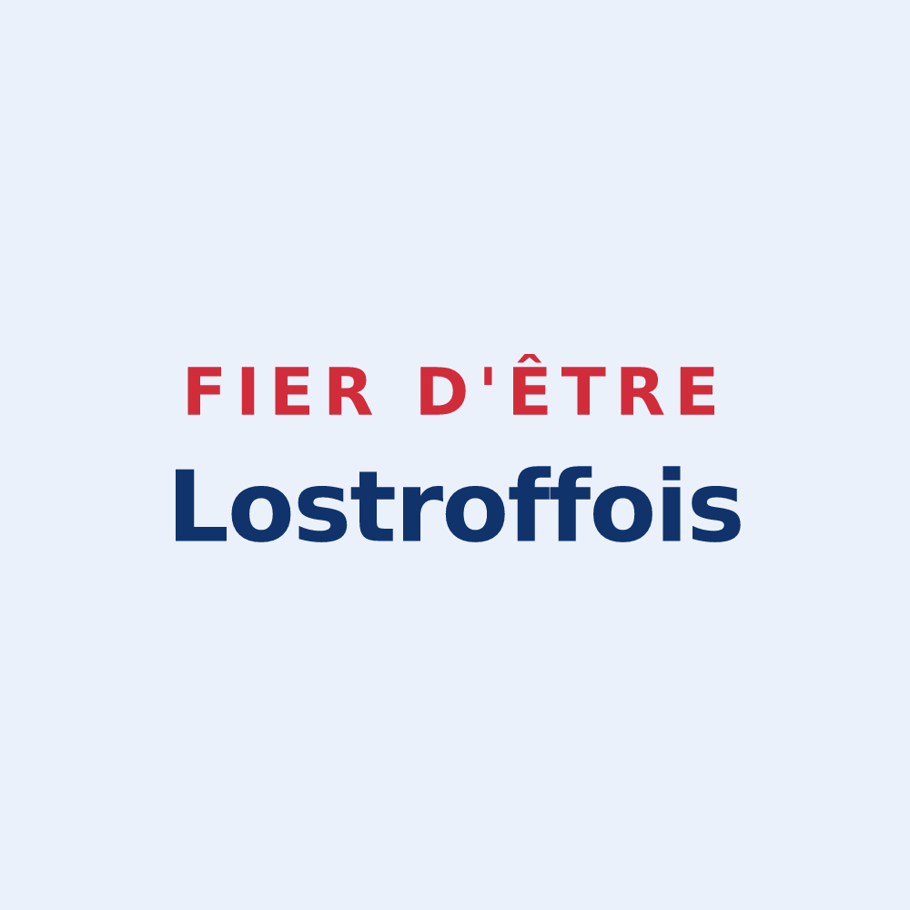 Sticker « Fier d'être Lostroffois » — design pour Lostroff
