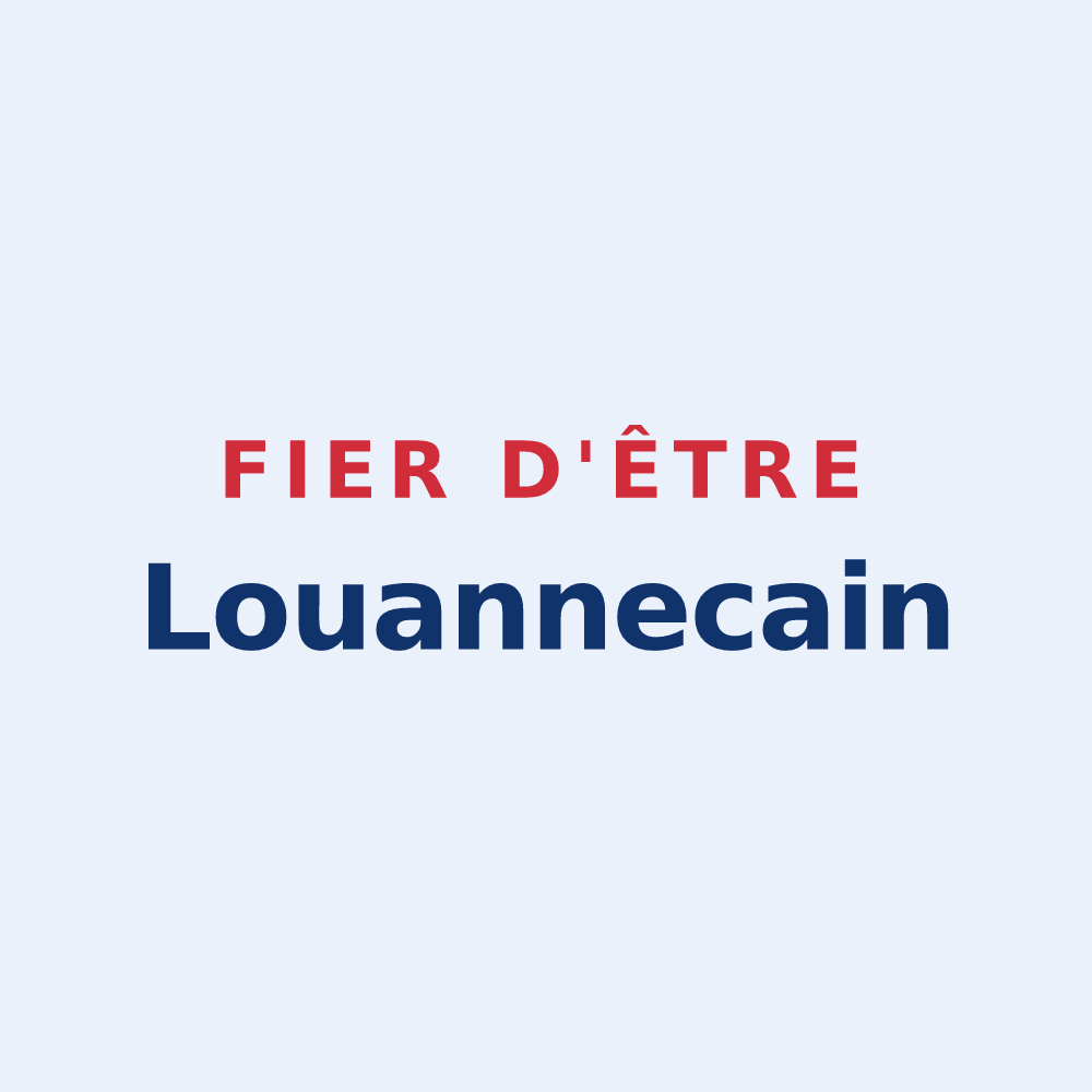 Sticker « Fier d'être Louannecain » — design pour Louannec