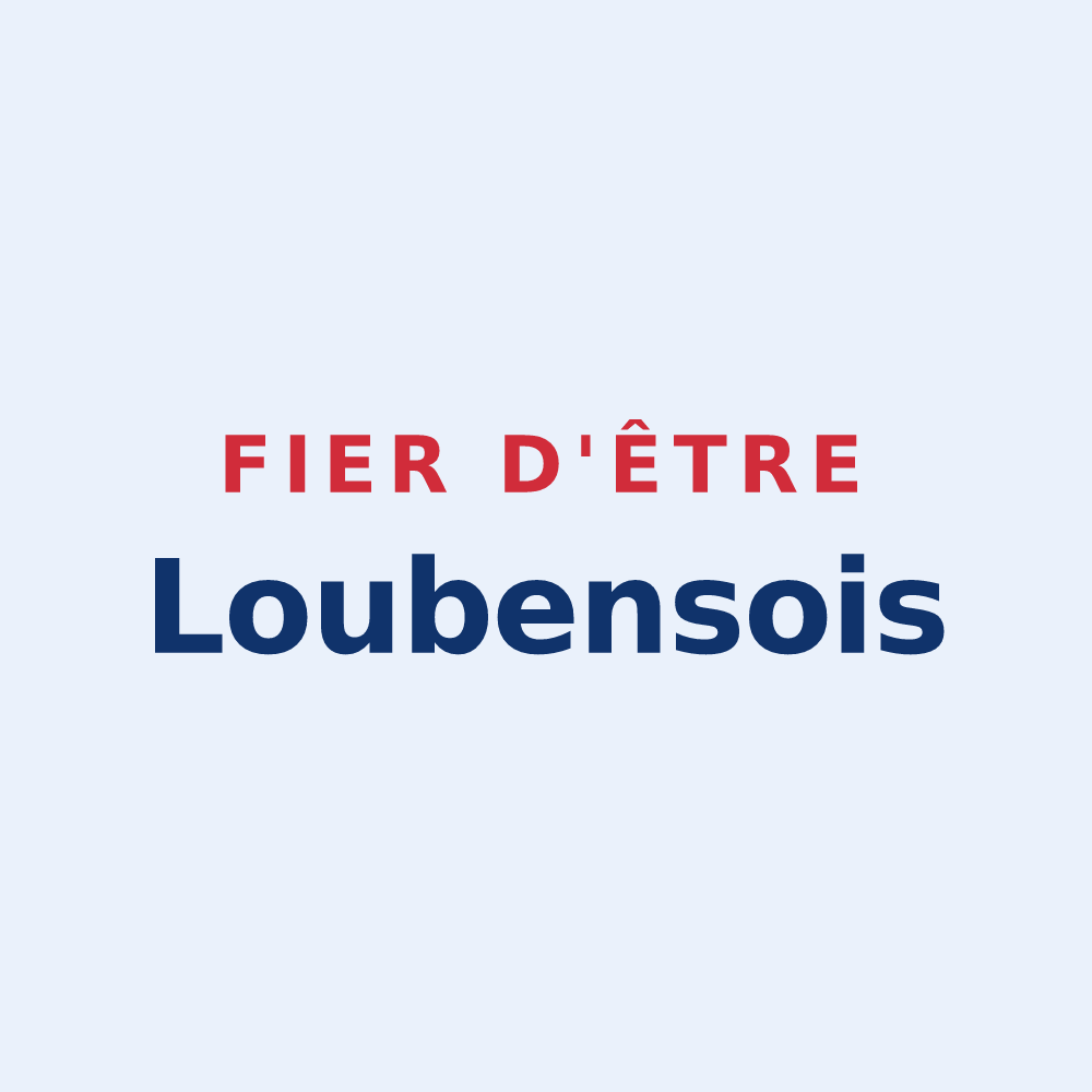 Sticker « Fier d'être Loubensois » — design pour Loubens-Lauragais