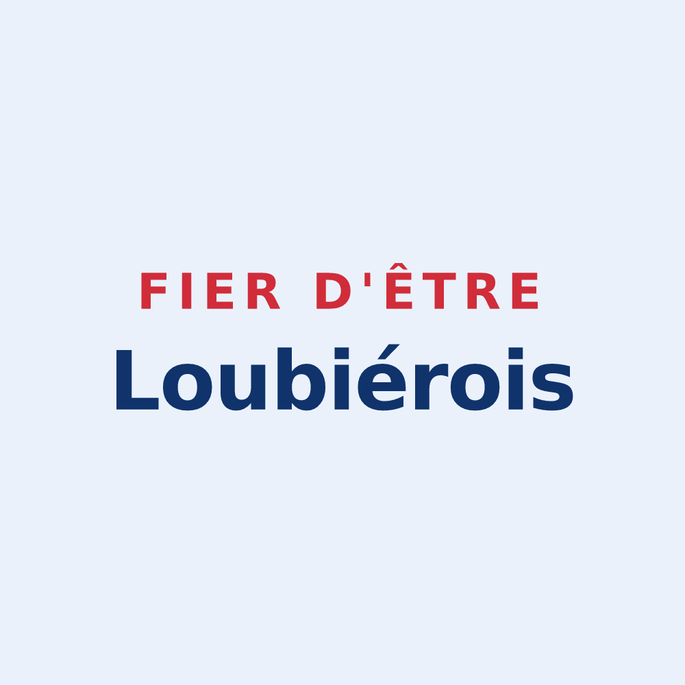 Sticker « Fier d'être Loubiérois » — design pour Loubières