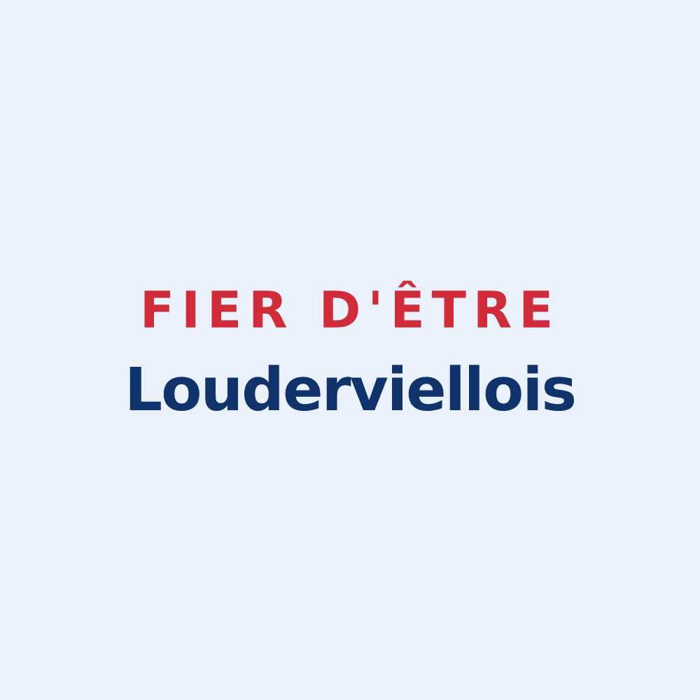 Sticker « Fier d'être Louderviellois » — design pour Loudervielle