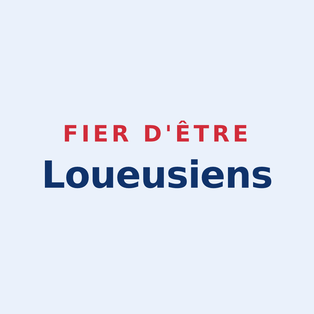 Sticker « Fier d'être Loueusiens » — design pour Loueuse