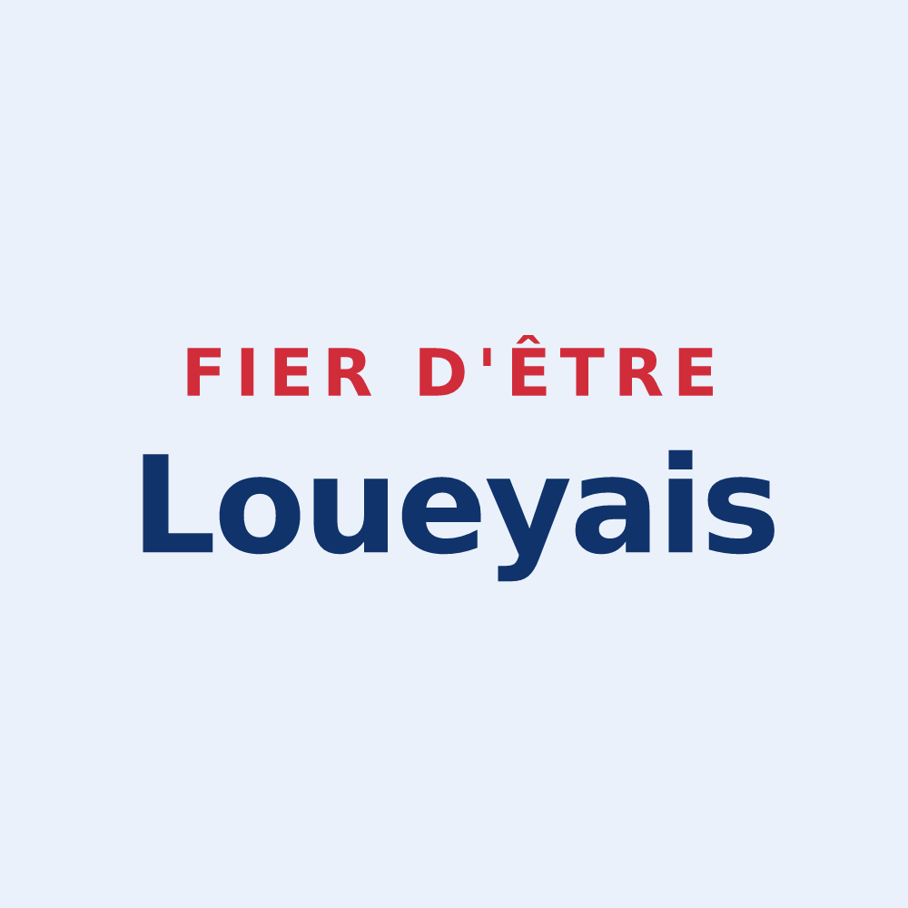Sticker « Fier d'être Loueyais » — design pour Louey