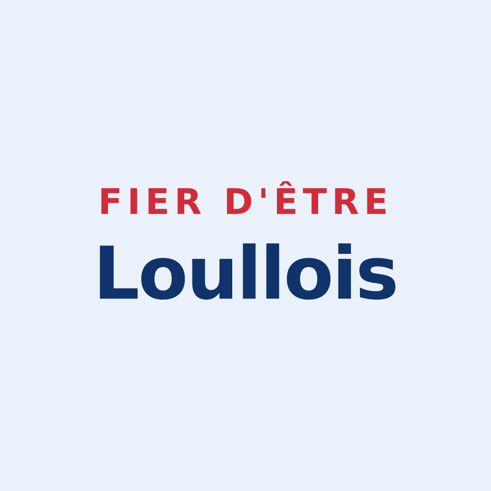 Sticker « Fier d'être Loullois » — design pour Loulle