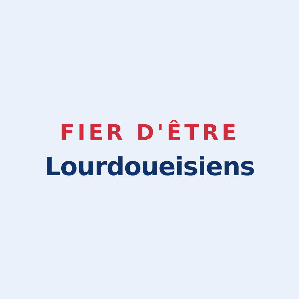 Sticker « Fier d'être Lourdoueisiens » — design pour Lourdoueix-Saint-Michel