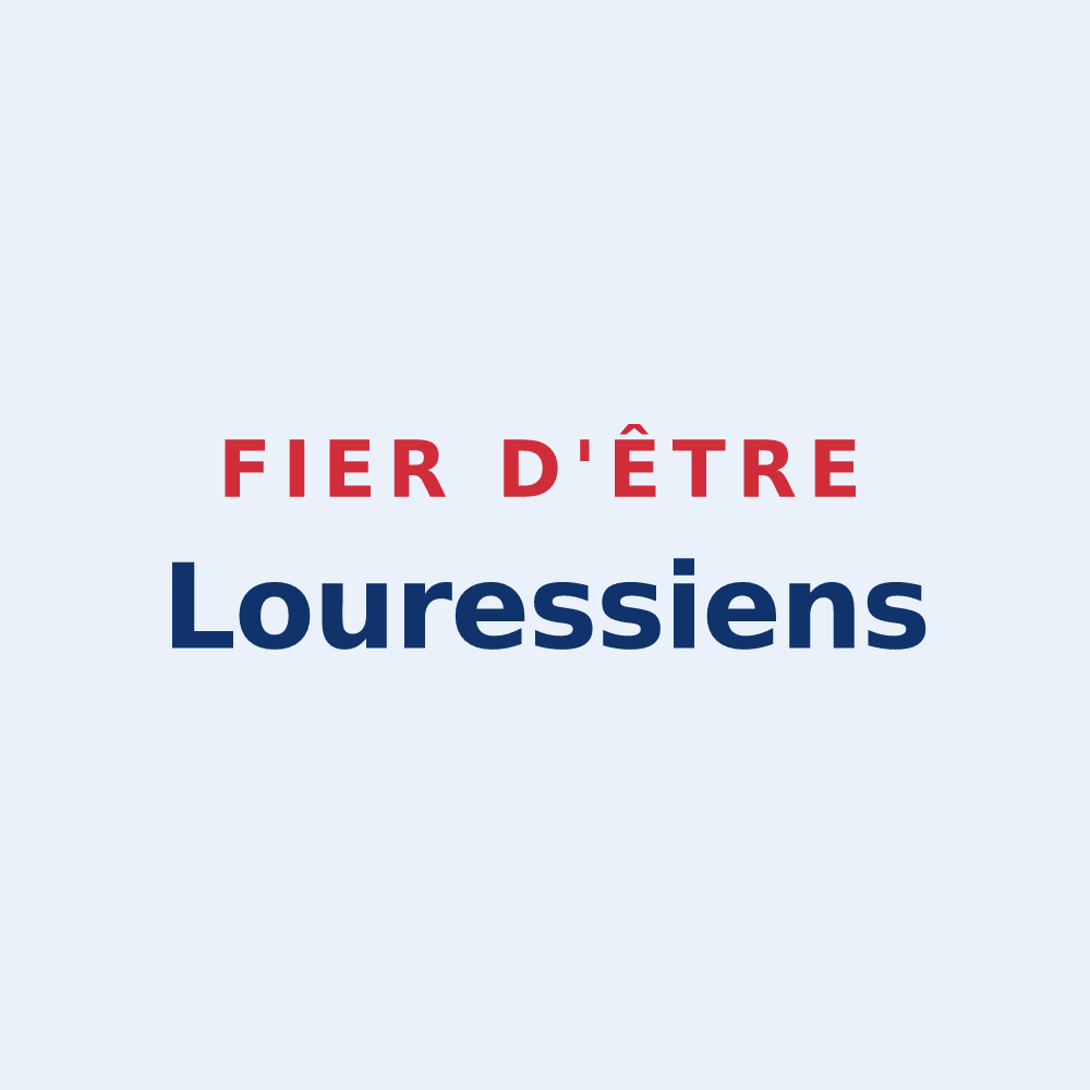Sticker « Fier d'être Louressiens » — design pour Louresse-Rochemenier