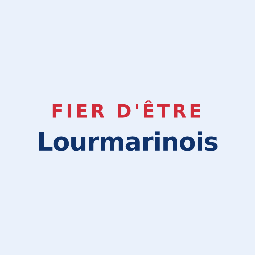 Sticker « Fier d'être Lourmarinois » — design pour Lourmarin