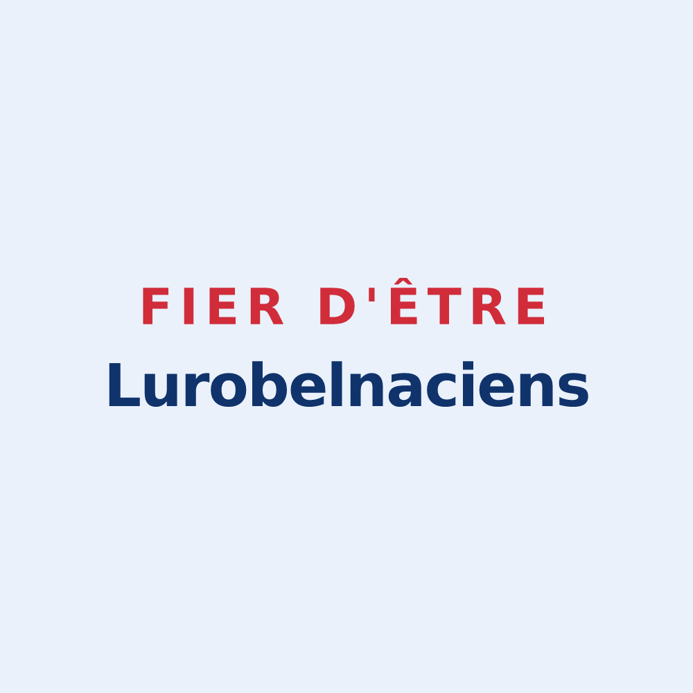 Sticker « Fier d'être Lurobelnaciens » — design pour Louroux-de-Beaune