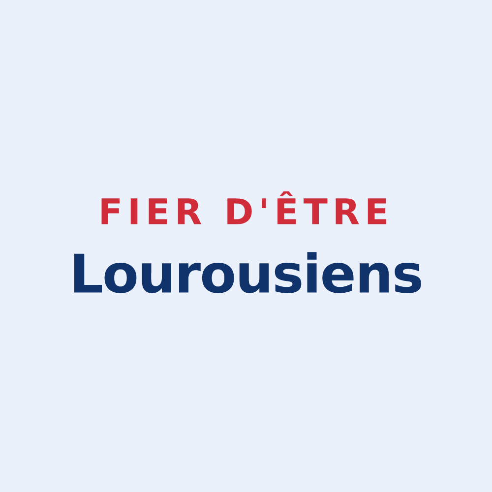Sticker « Fier d'être Lourousiens » — design pour Louroux-de-Bouble
