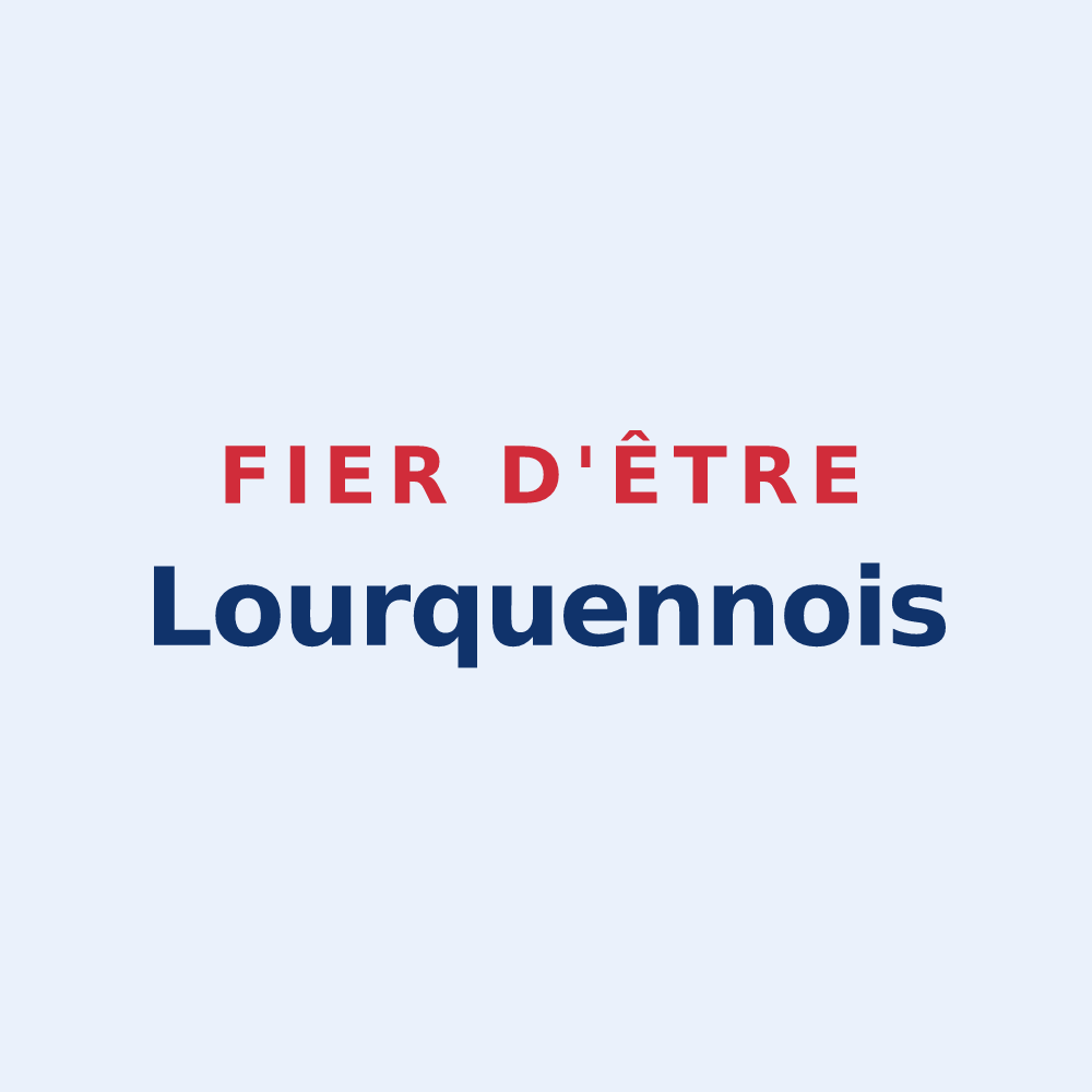 Sticker « Fier d'être Lourquennois » — design pour Lourquen