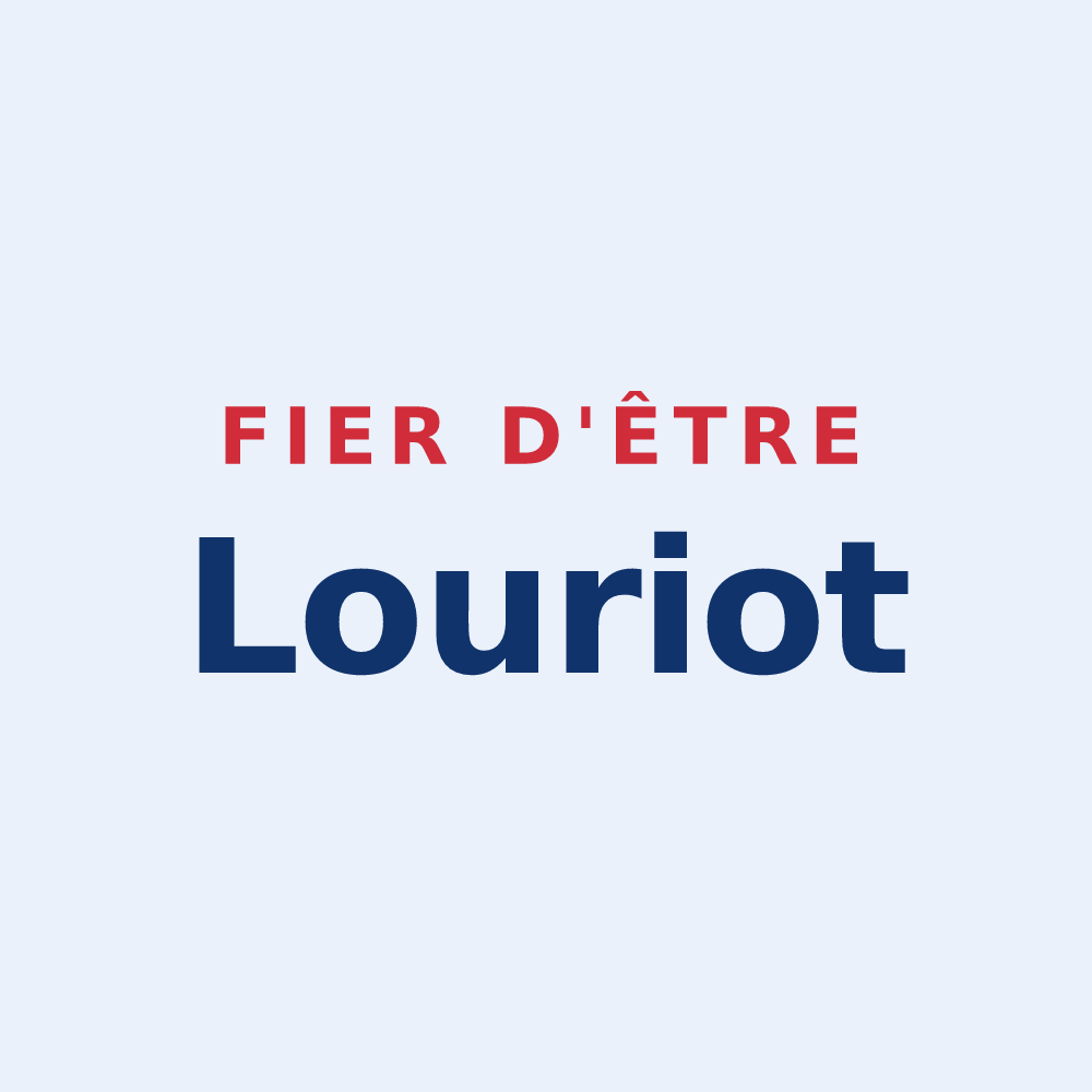 Sticker « Fier d'être Louriot » — design pour Loury