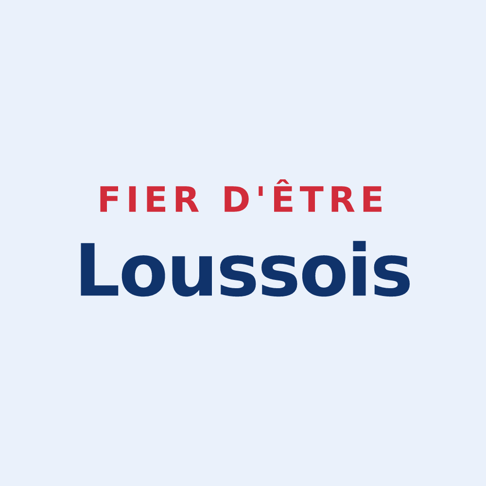 Sticker « Fier d'être Loussois » — design pour Loussous-Débat