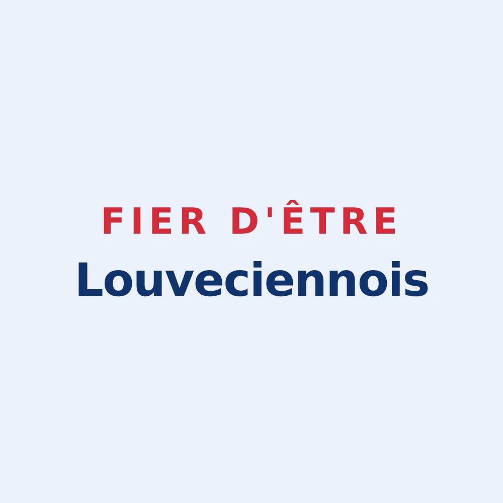 Sticker « Fier d'être Louveciennois » — design pour Louveciennes