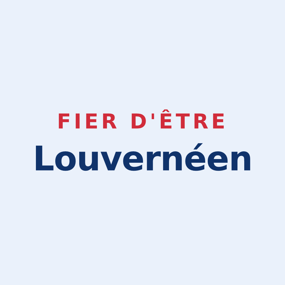 Sticker « Fier d'être Louvernéen » — design pour Louverné