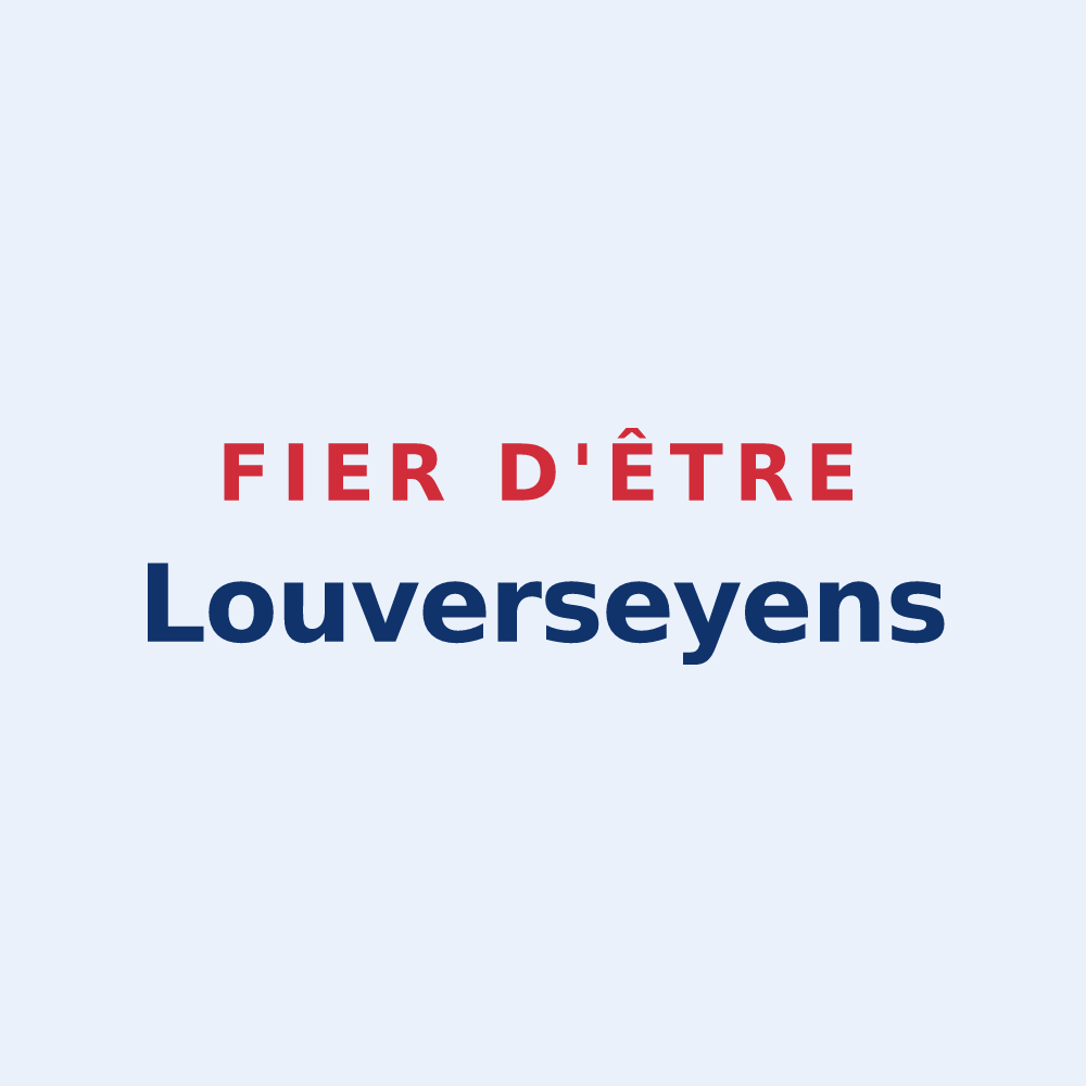 Sticker « Fier d'être Louverseyens » — design pour Louversey