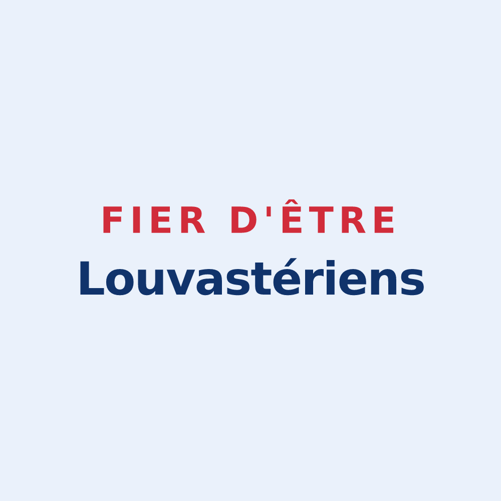 Sticker « Fier d'être Louvastériens » — design pour Louvières-en-Auge