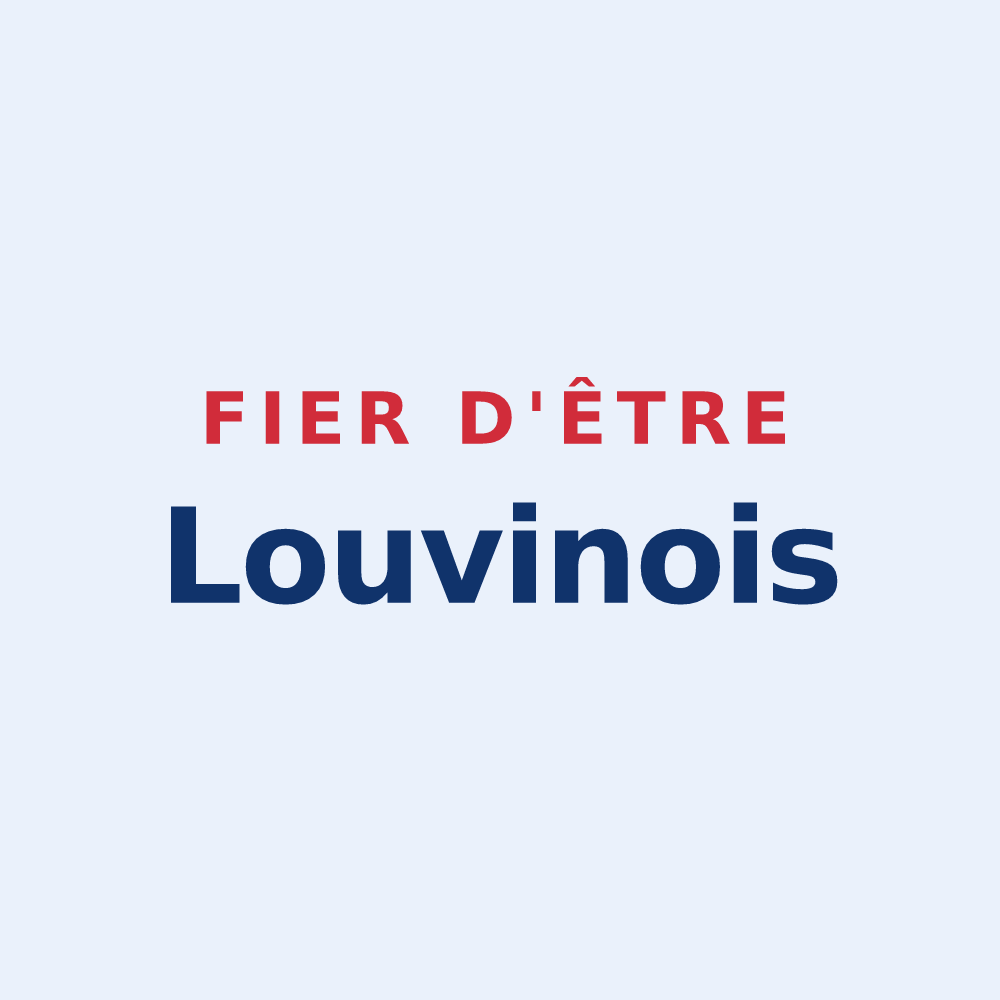 Sticker « Fier d'être Louvinois » — design pour Louvigny