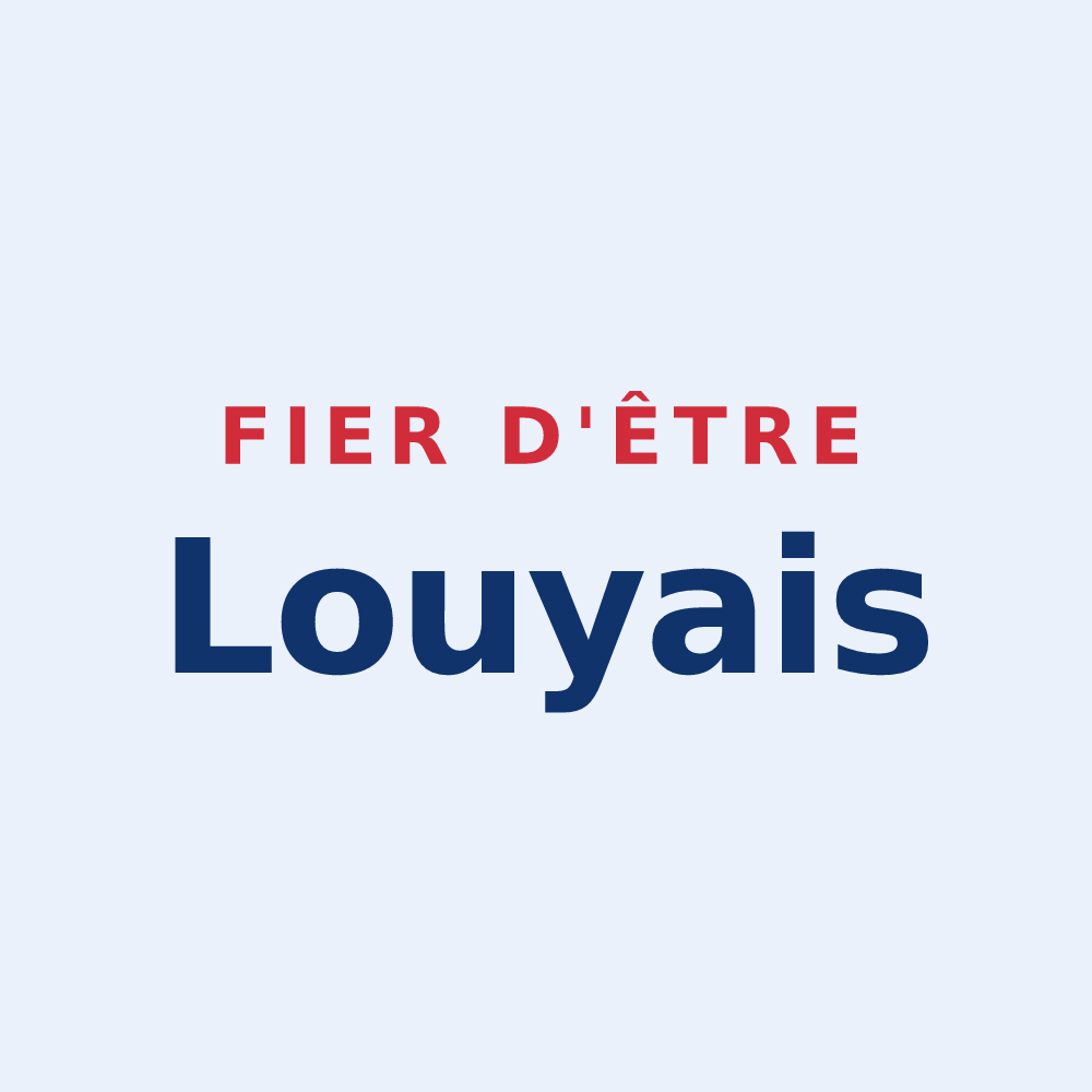 Sticker « Fier d'être Louyais » — design pour Louye