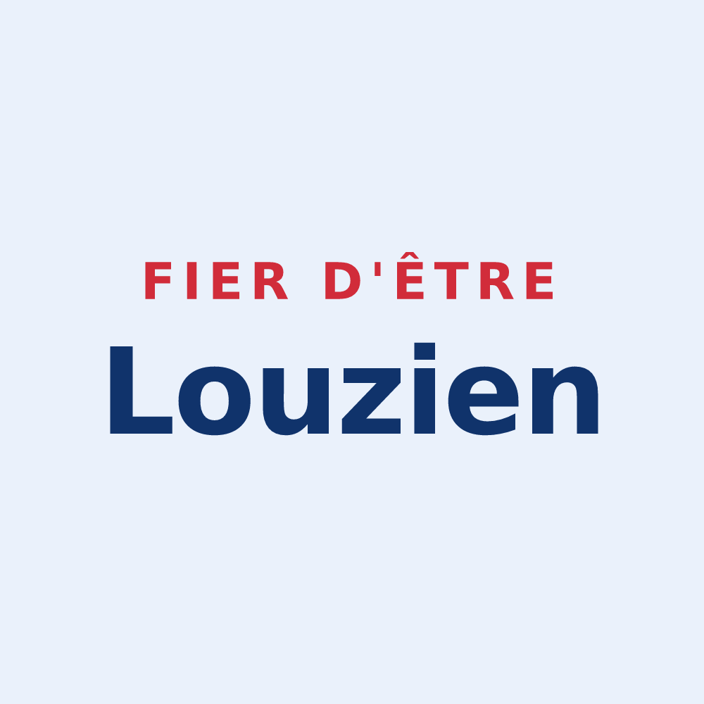 Sticker « Fier d'être Louzien » — design pour Louzes
