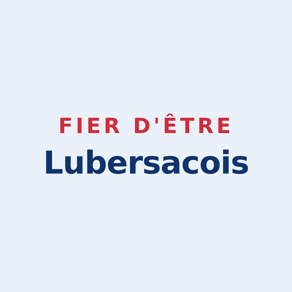 Sticker « Fier d'être Lubersacois » — design pour Lubersac