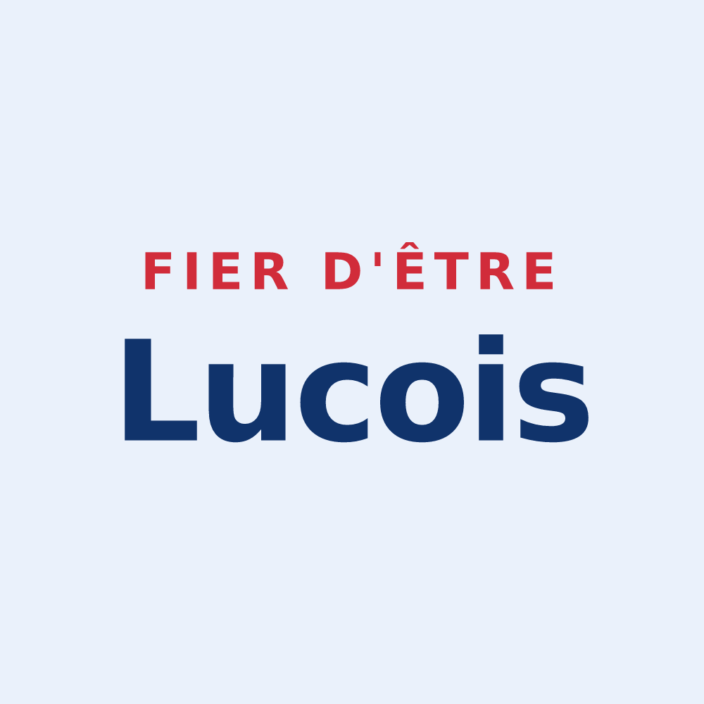 Sticker « Fier d'être Lucois » — design pour Luc-en-Diois