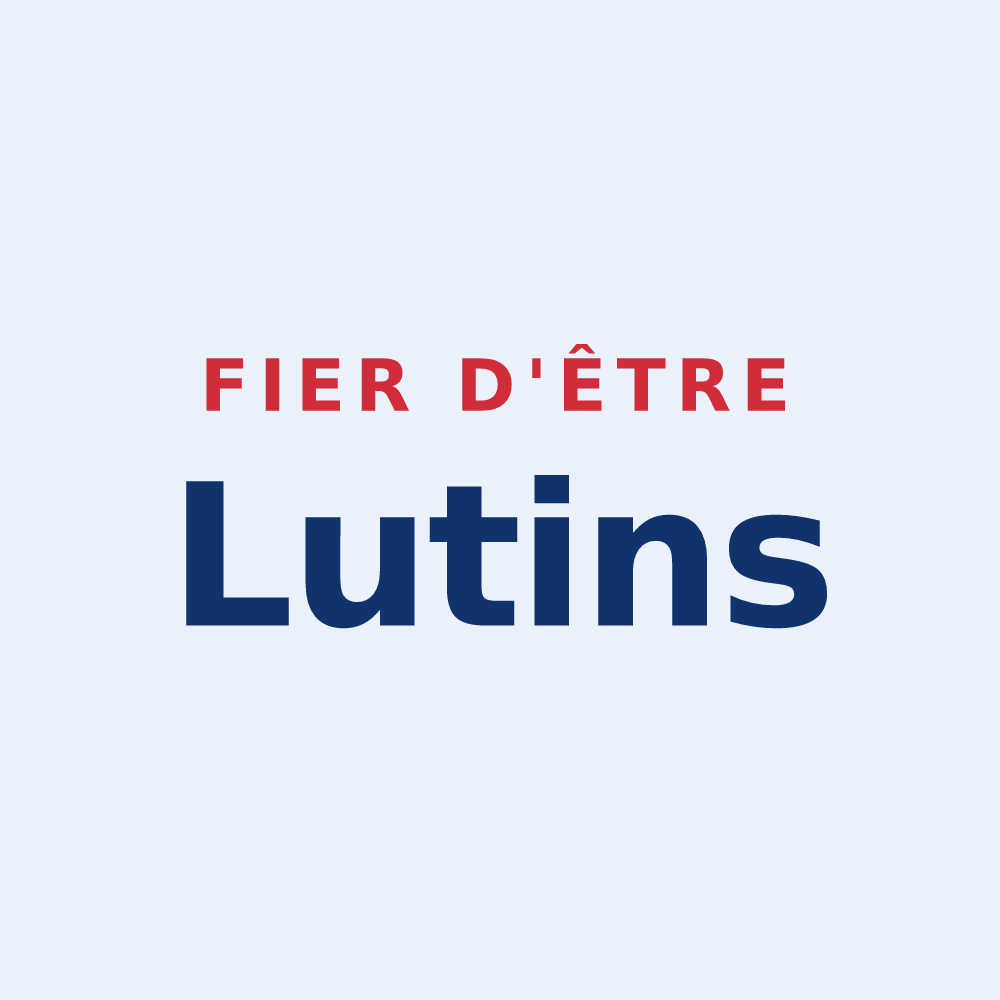Sticker « Fier d'être Lutins » — design pour Luc-sur-Mer