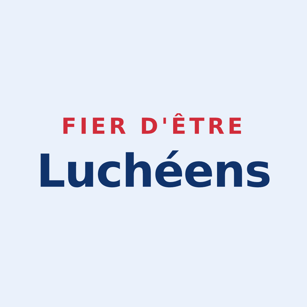 Sticker « Fier d'être Luchéens » — design pour Lucheux