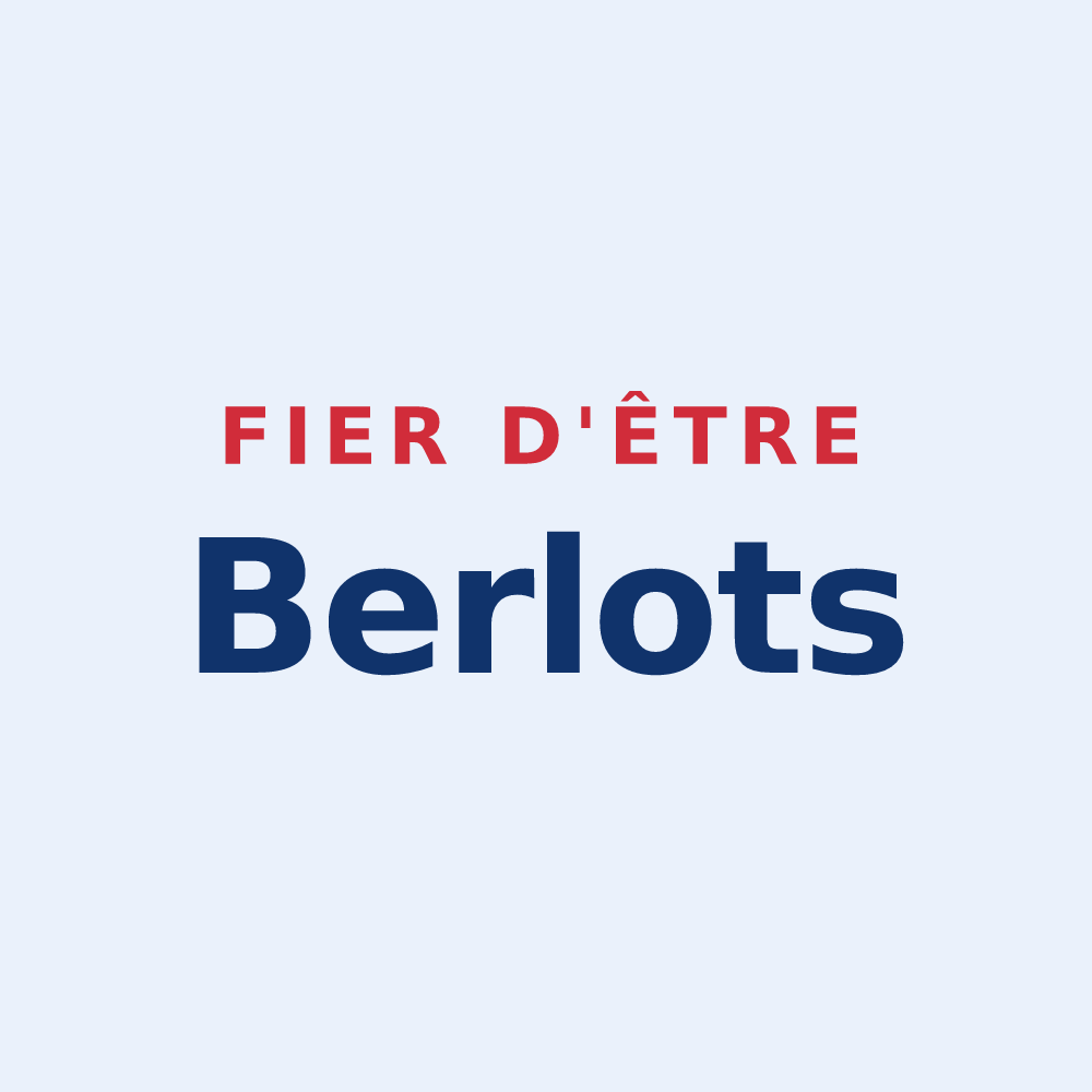 Sticker « Fier d'être Berlots » — design pour Lucy-le-Bocage