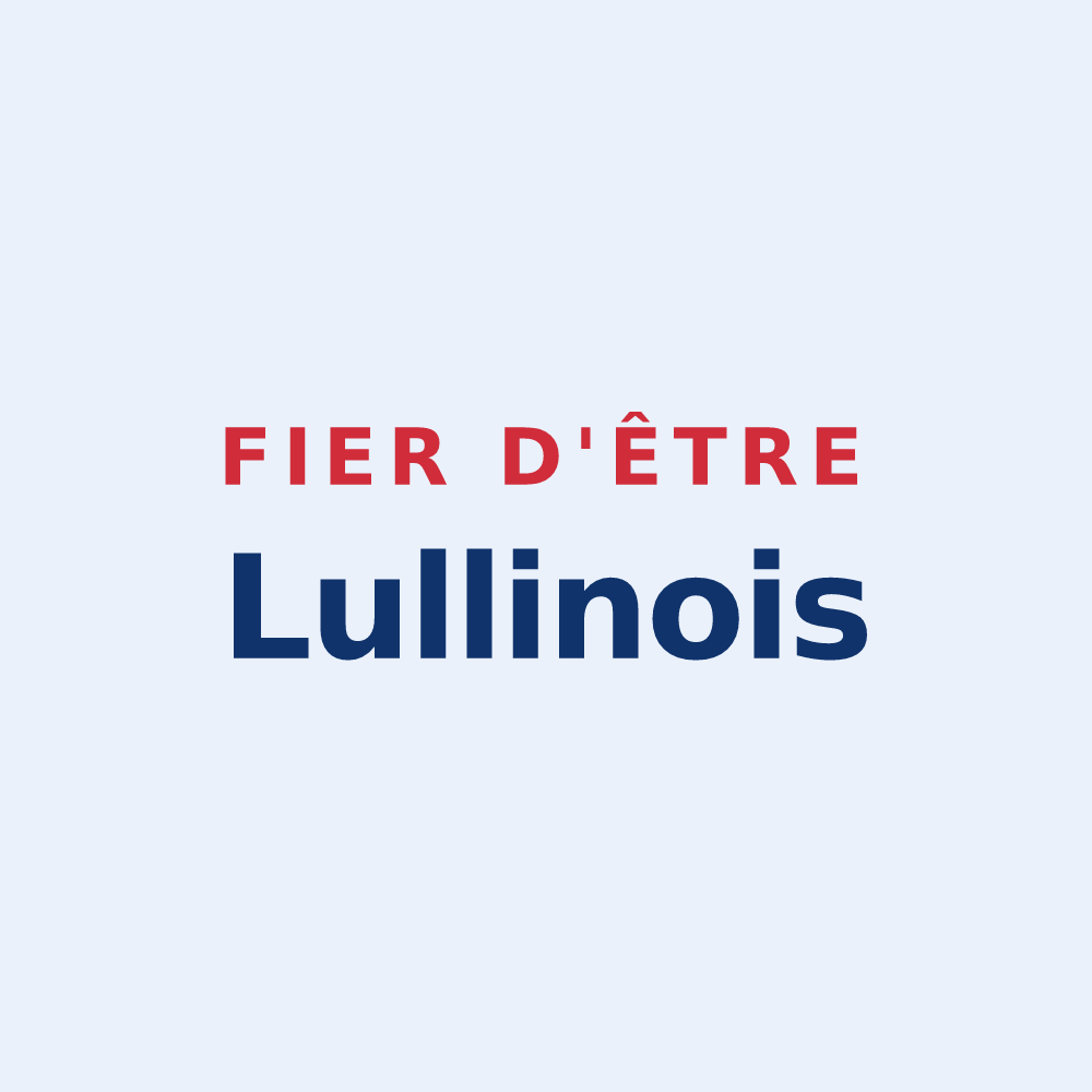 Sticker « Fier d'être Lullinois » — design pour Lullin