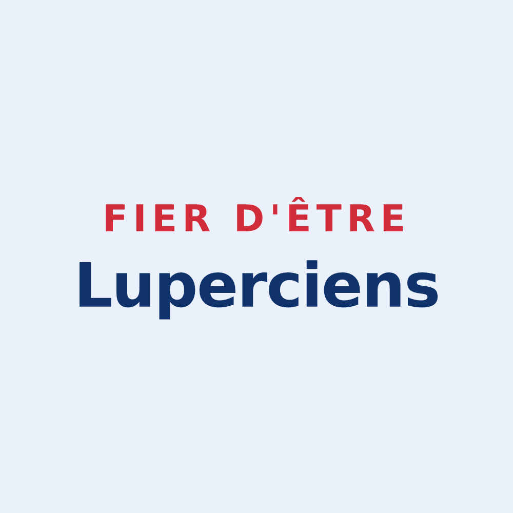 Sticker « Fier d'être Luperciens » — design pour Lurcy