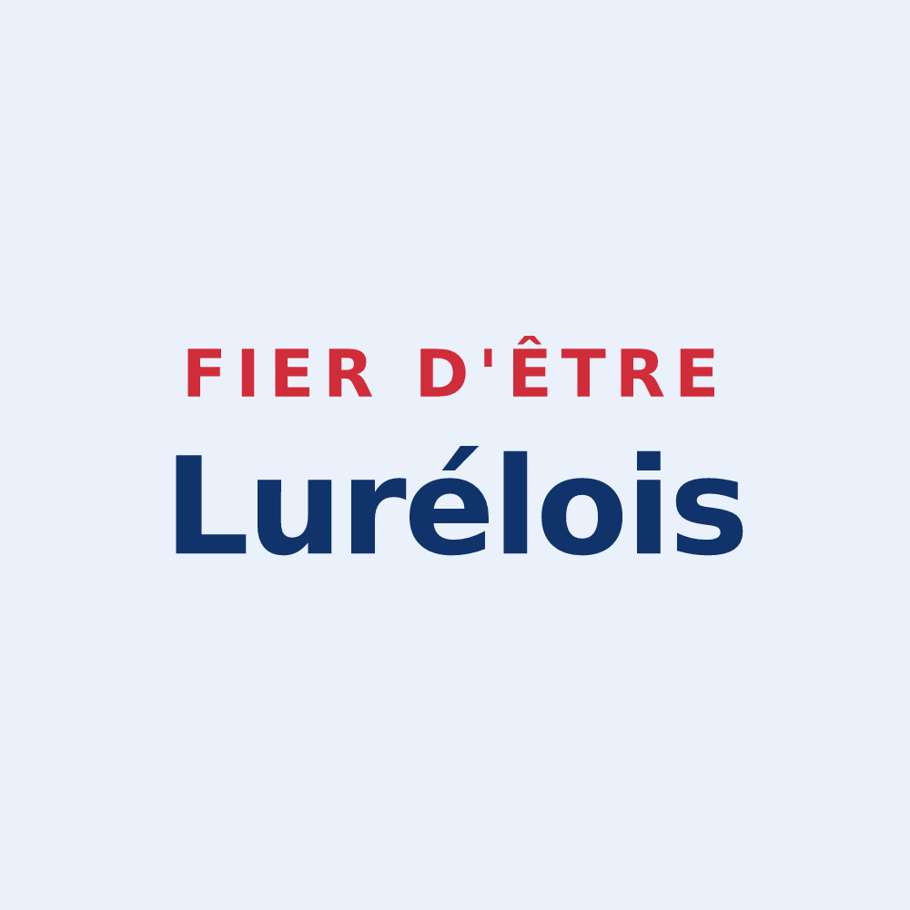 Sticker « Fier d'être Lurélois » — design pour Luré