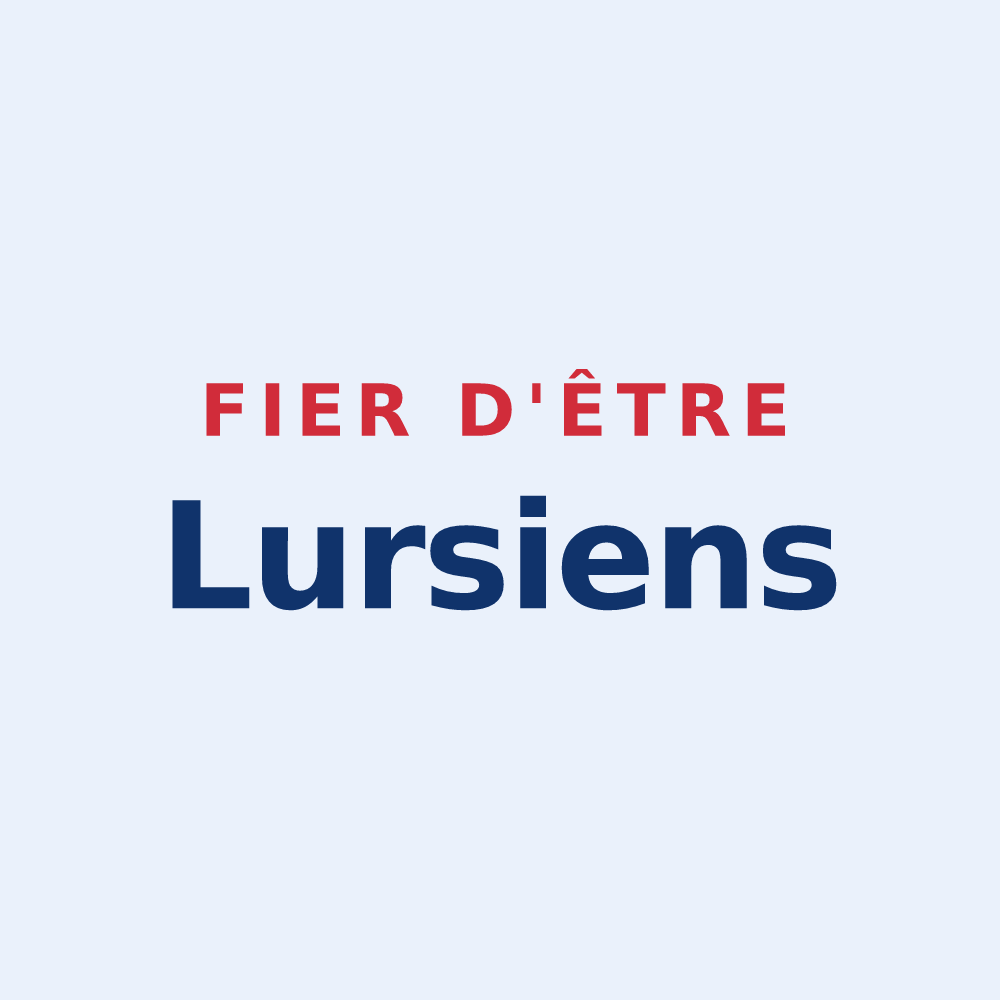 Sticker « Fier d'être Lursiens » — design pour Lurs