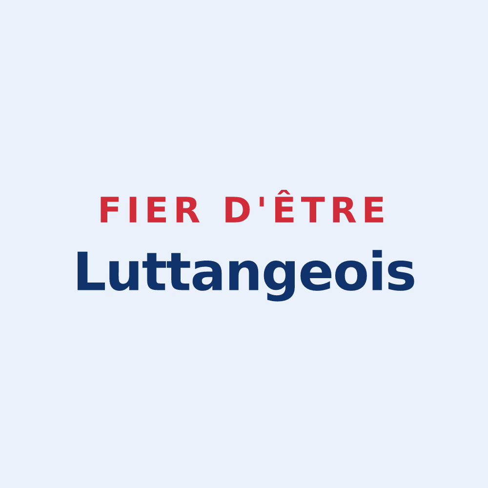 Sticker « Fier d'être Luttangeois » — design pour Luttange