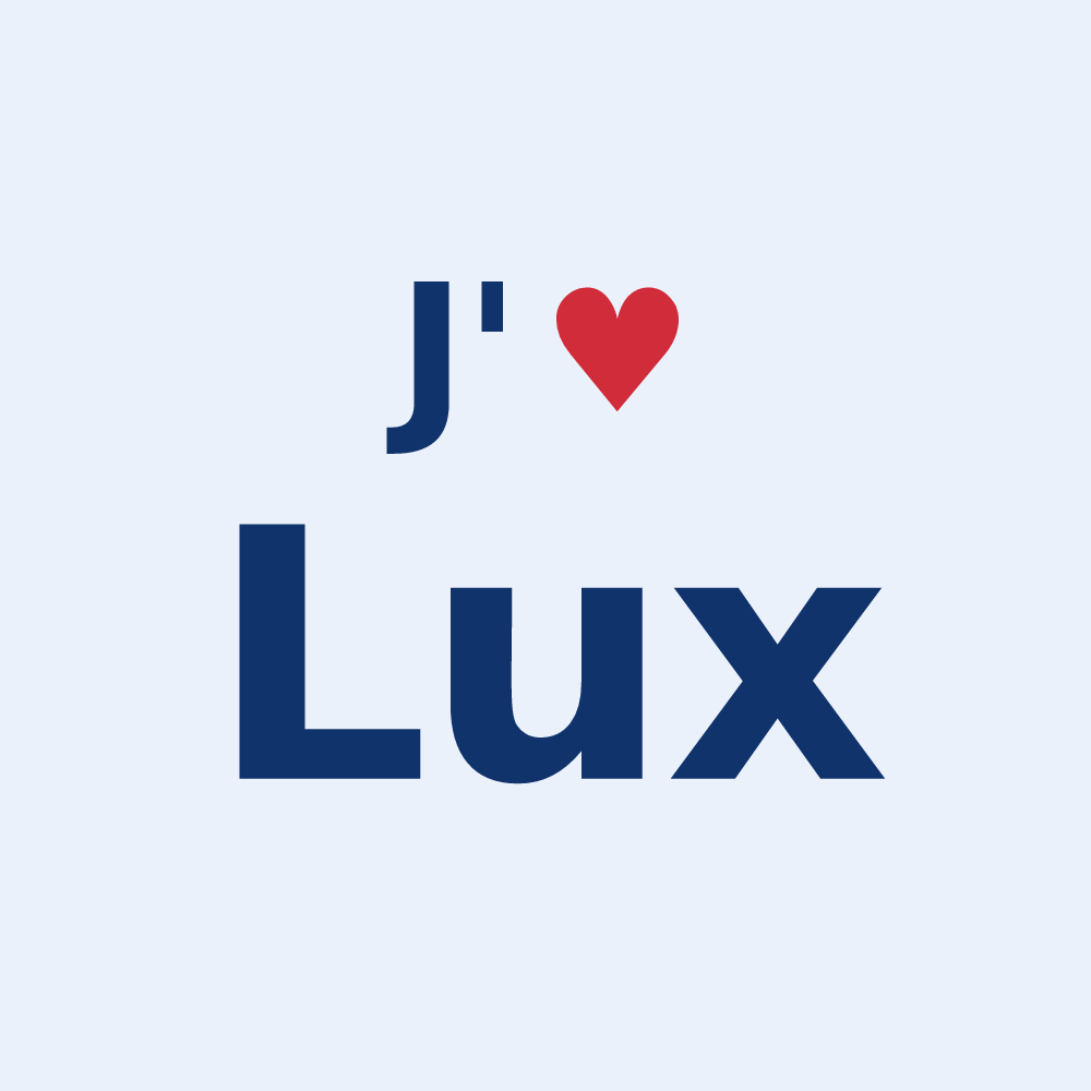 Sticker personnalisé Lux — design J'aime Lux