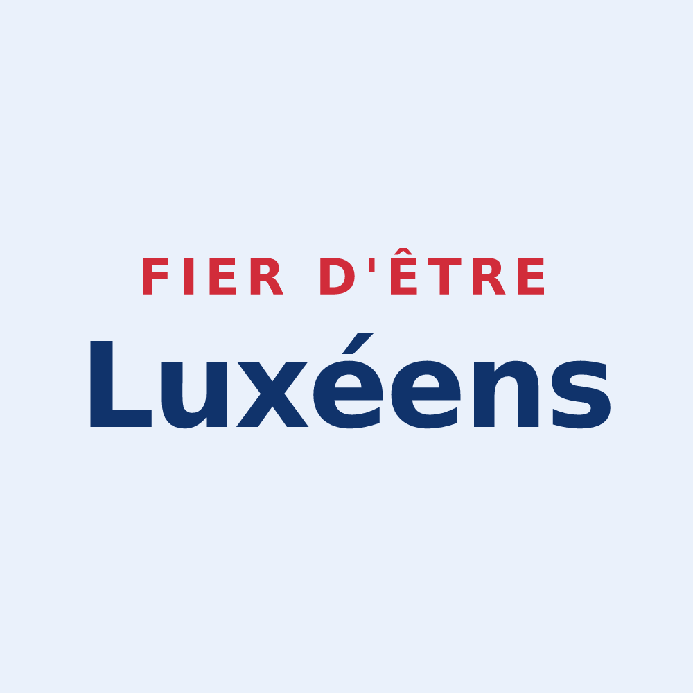 Sticker « Fier d'être Luxéens » — design pour Luxé