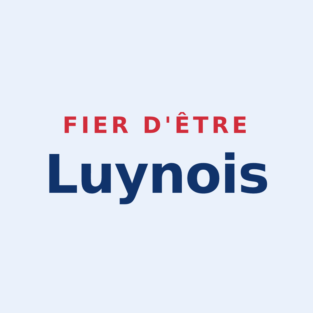 Sticker « Fier d'être Luynois » — design pour Luynes