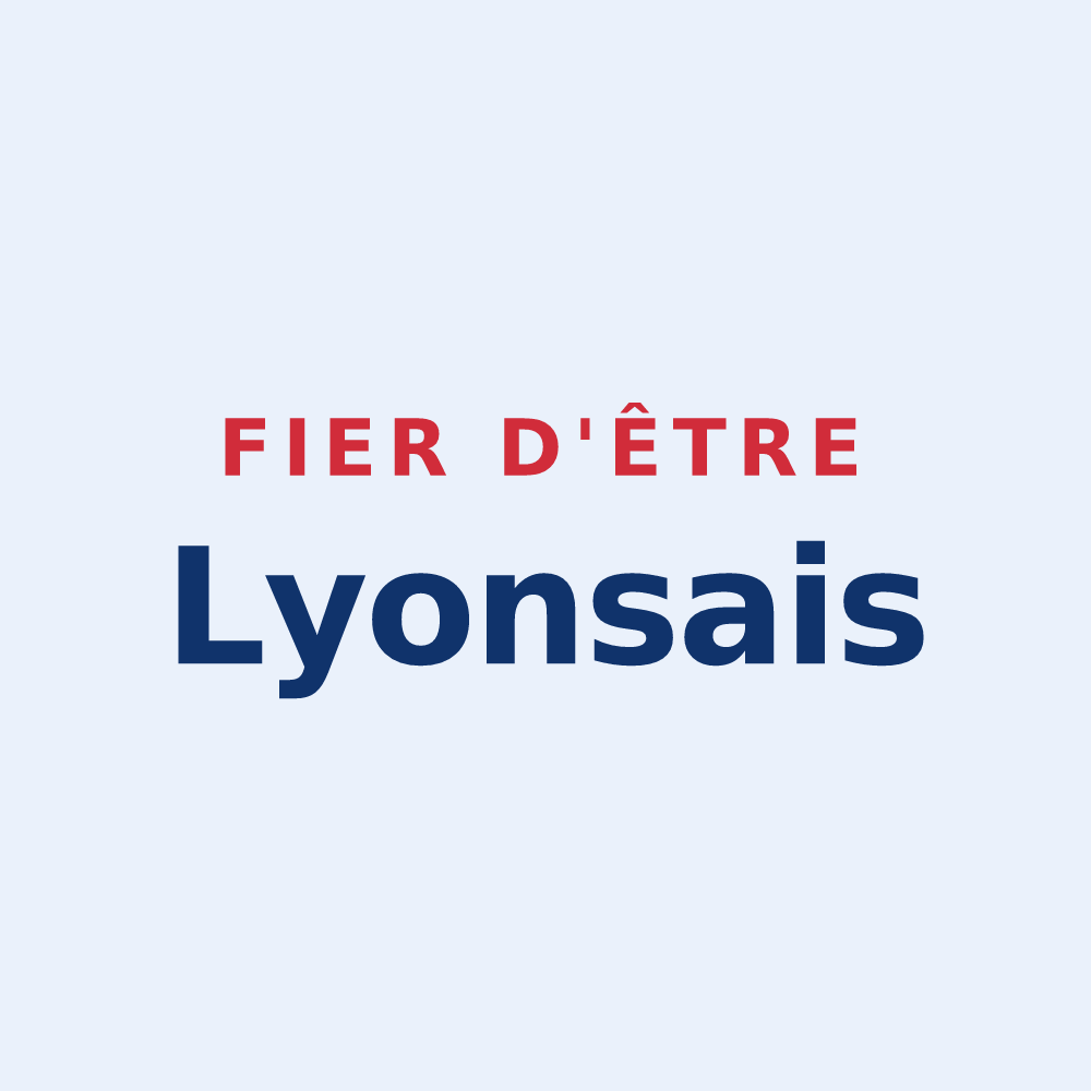 Sticker « Fier d'être Lyonsais » — design pour Lyons-la-Forêt