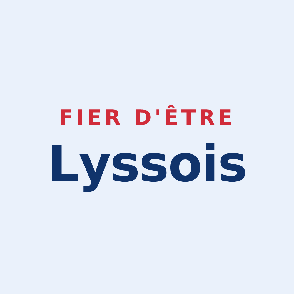 Sticker « Fier d'être Lyssois » — design pour Lys-lez-Lannoy