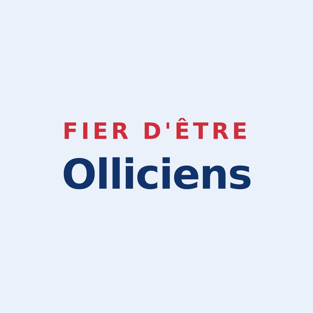 Sticker « Fier d'être Olliciens » — design pour Lys-Saint-Georges