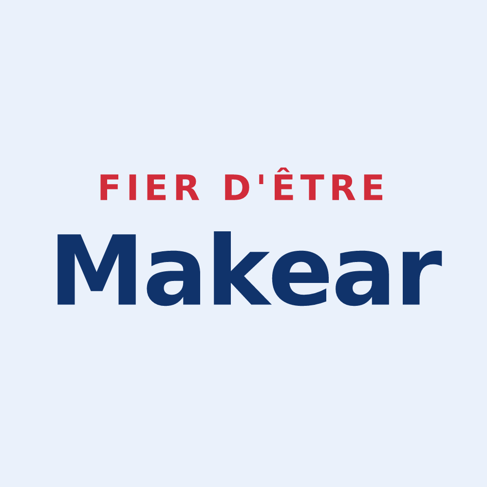 Sticker « Fier d'être Makear » — design pour Macaye