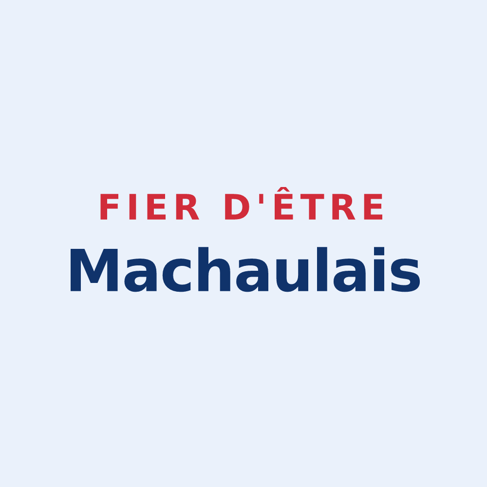 Sticker « Fier d'être Machaulais » — design pour Machault