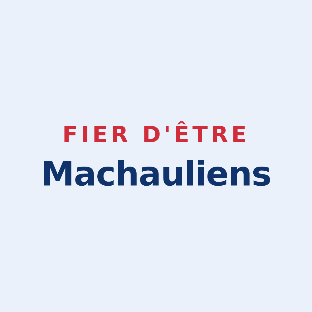 Sticker « Fier d'être Machauliens » — design pour Machault