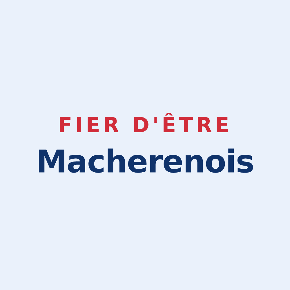 Sticker « Fier d'être Macherenois » — design pour Macheren