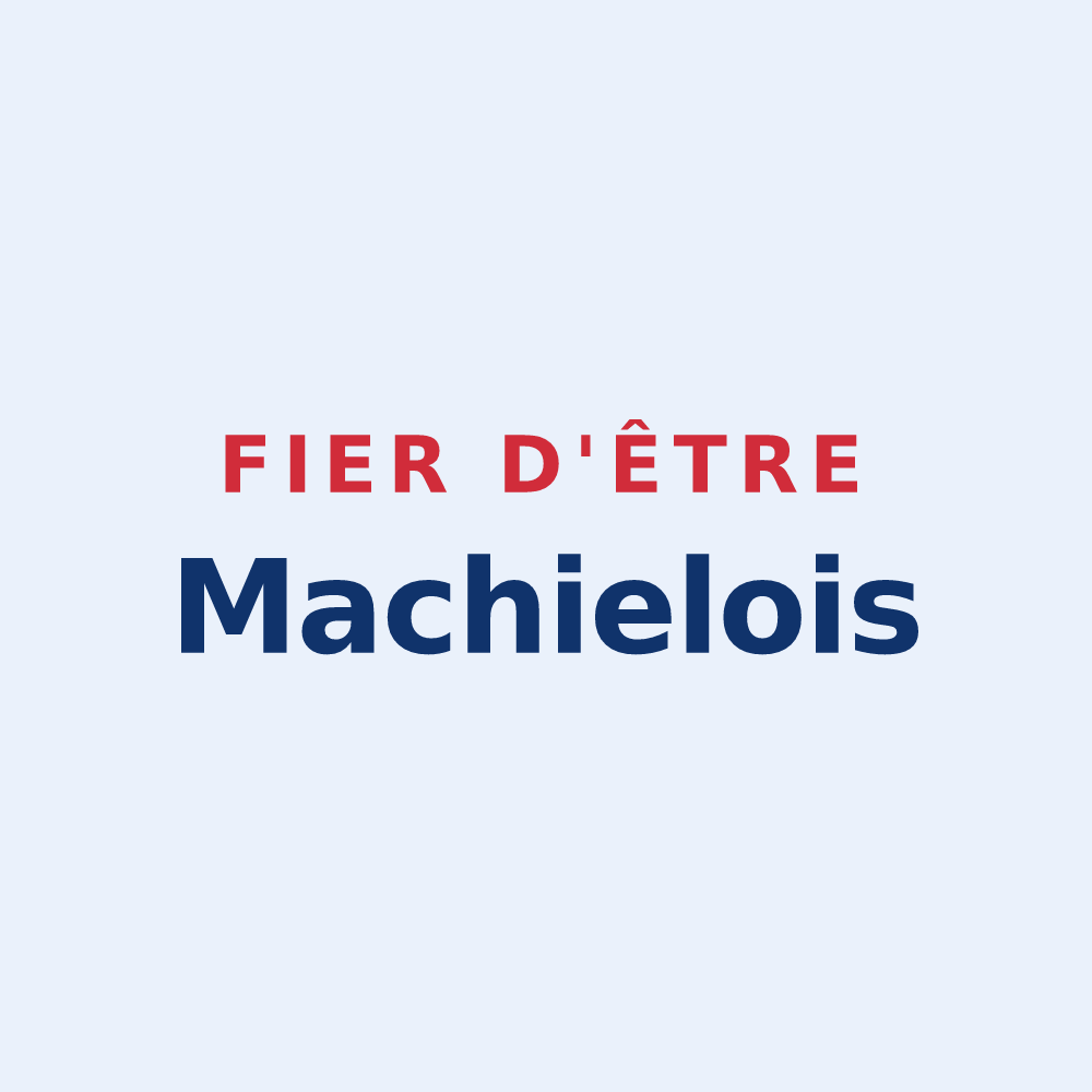 Sticker « Fier d'être Machielois » — design pour Machiel