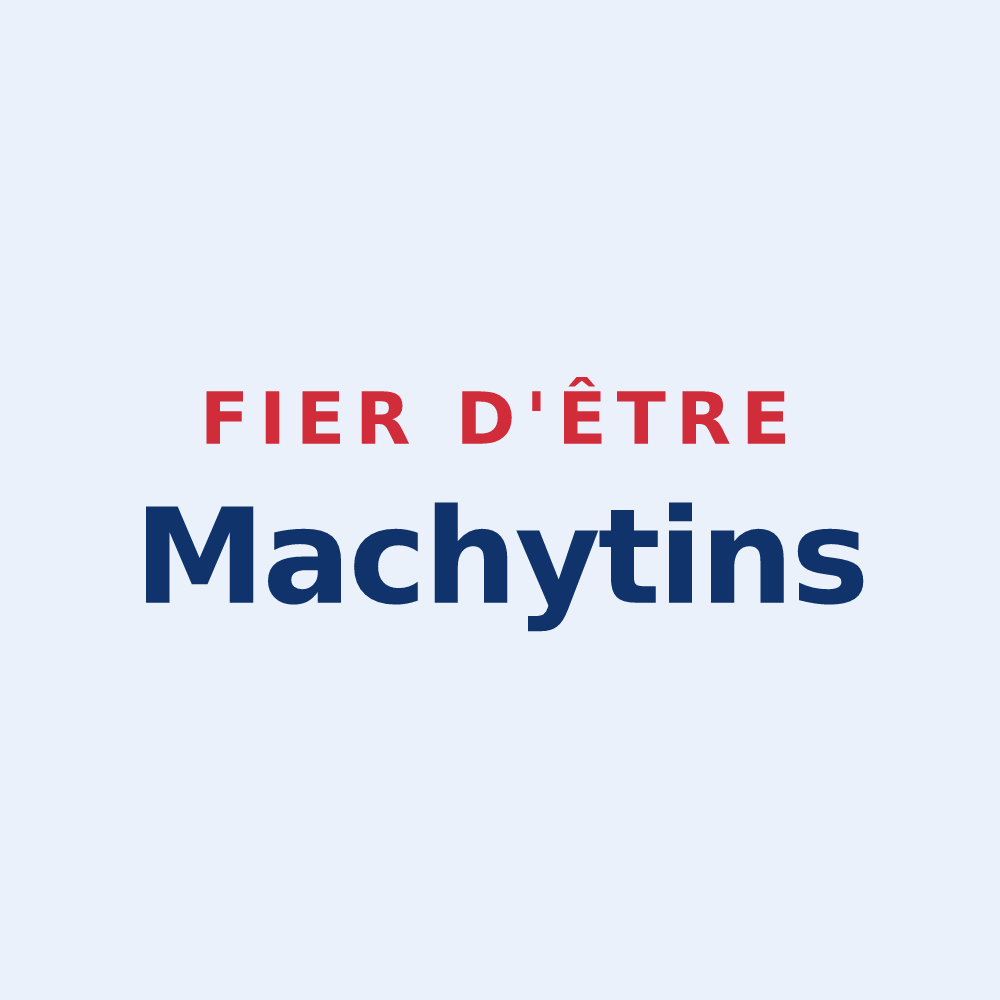 Sticker « Fier d'être Machytins » — design pour Machy