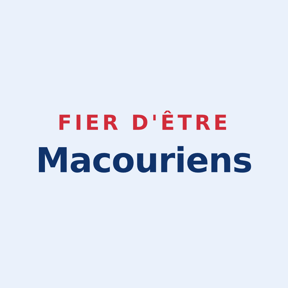Sticker « Fier d'être Macouriens » — design pour Macouria