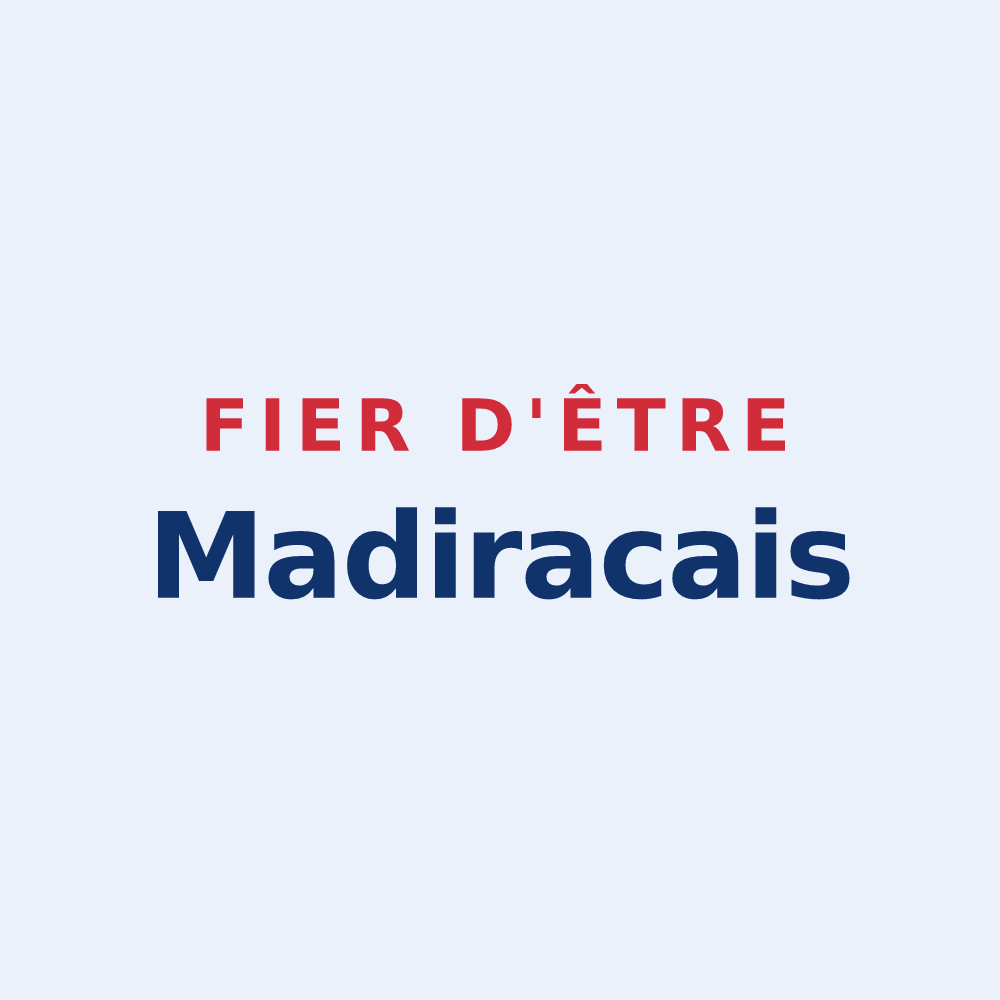 Sticker « Fier d'être Madiracais » — design pour Madirac