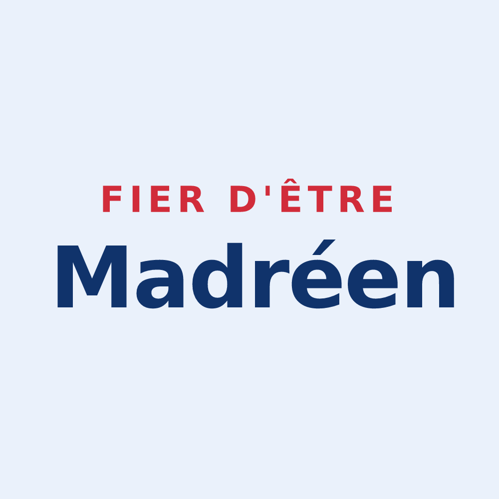 Sticker « Fier d'être Madréen » — design pour Madré
